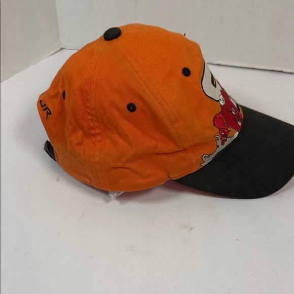 Vintage Dale Junior, NASCAR Looney Tunes hat Orange and Black Cap - Picture 5 of 8